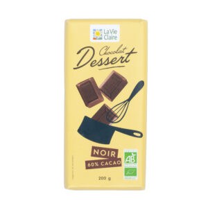 Chocolat noir pâtissier bio