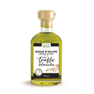 Huile d’olive vierge extra bio à la truffe blanche
