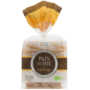 Pain de mie complet tranché bio 1