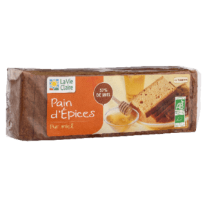 Pain d’épices au miel bio