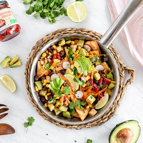 Enchiladas végétariennes aux légumes