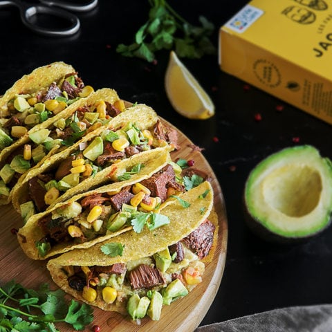 Tacos vegan aux fruits du Jacquier