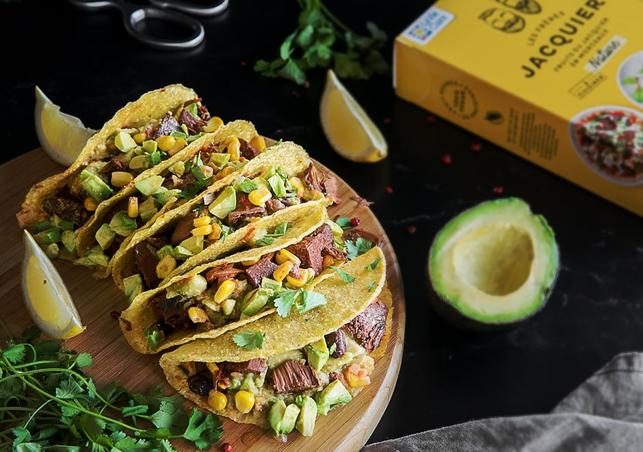 Tacos vegan aux fruits du Jacquier