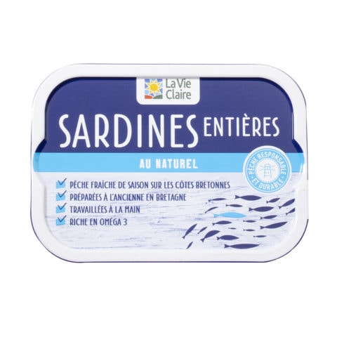 sardines au naturel