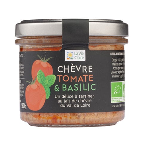 chèvre tomate et basilic