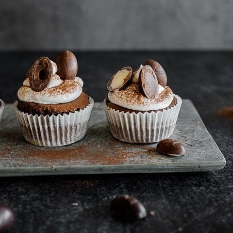 Muffins au chocolat noir