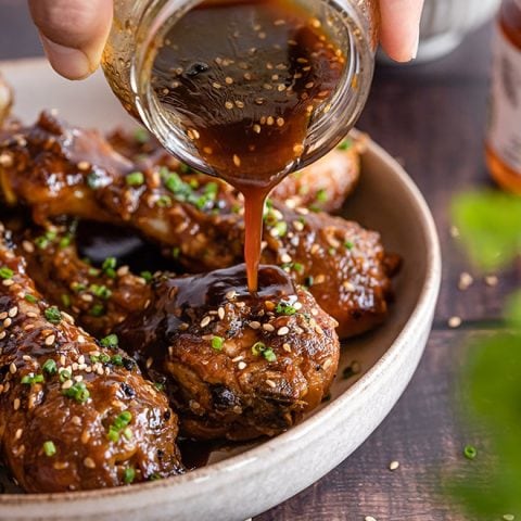 Pilons de poulet au miel