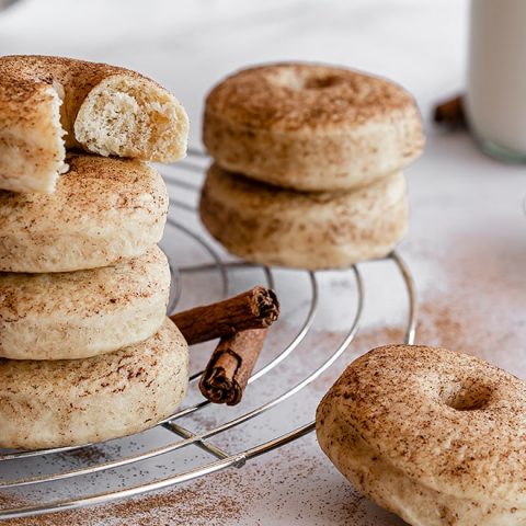 Donuts à la cannelle