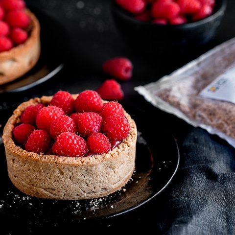 Tartelettes aux framboises