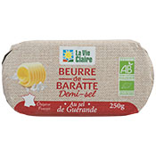 beurre de baratte demi-sel