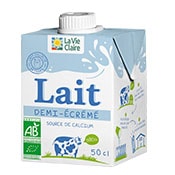 lait demi ecreme 50cl