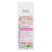 thé blanc rose de damas