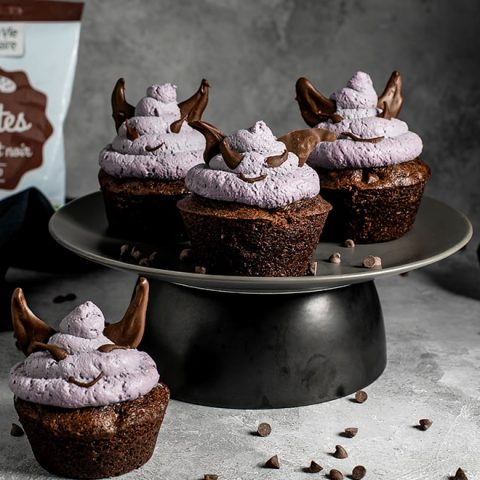 Muffins diable pour Halloween