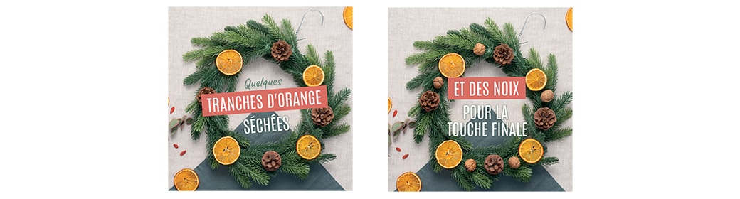 Comment fabriquer une couronne de Noël ? (DIY) 1