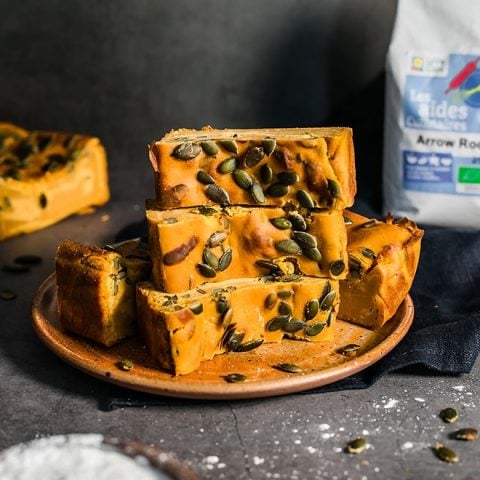 Gâteau à la citrouille et graines de courge