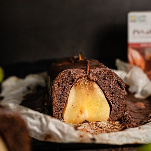 Gâteau aux poires et au chocolat