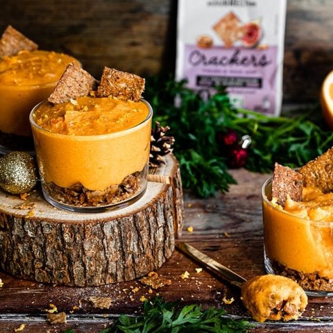 Verrines de mousse de carottes et pois chiches à l'orange 3