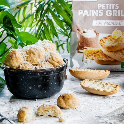 Croquettes de choux fleur au parmesan