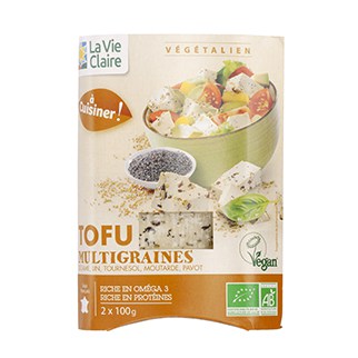 Tofu multigraines bio