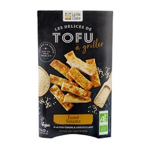 Tofu fumé au sésame bio