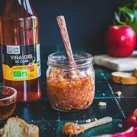 Chutney d'épluchures de pommes