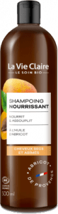 Shampoing nourissant à l'huile d'abricot