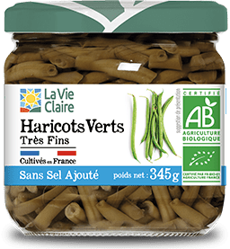 Haricots verts très fins