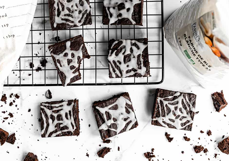 Brownies araignées