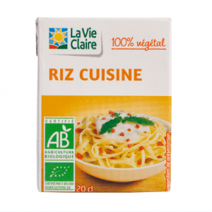 Crème cuisine riz