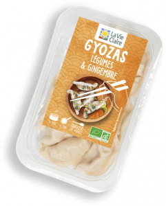 Gyozas légumes et gingembre