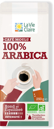 Café moulu 100% arabica