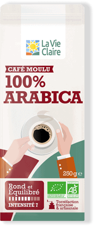 Livraison à domicile Méo Café bio moulu pur arabica, 250g