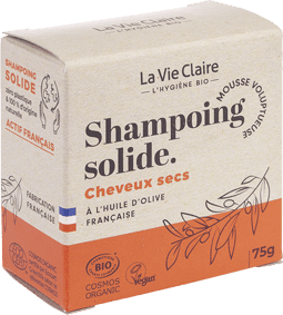 Shampoing solide pour cheveux secs