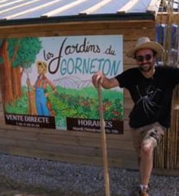 L'exploitation maraichère Les Jardins du Gorneton à Chasse-sur-Rhône