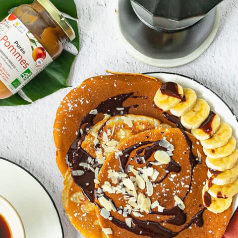 Recette pancakes à la pomme