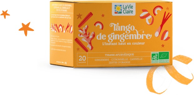 Tisane Tango de gingembre