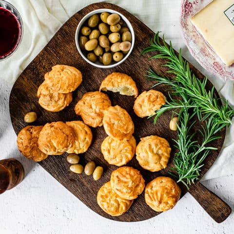 Gougères au comté