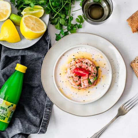 Tartare de saumon