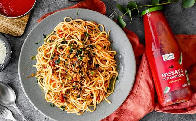 Recette spaghettis bolognaise de mama