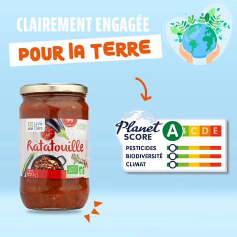 Planet Score ratatouille