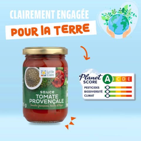 Planet Score sauce tomate provençale