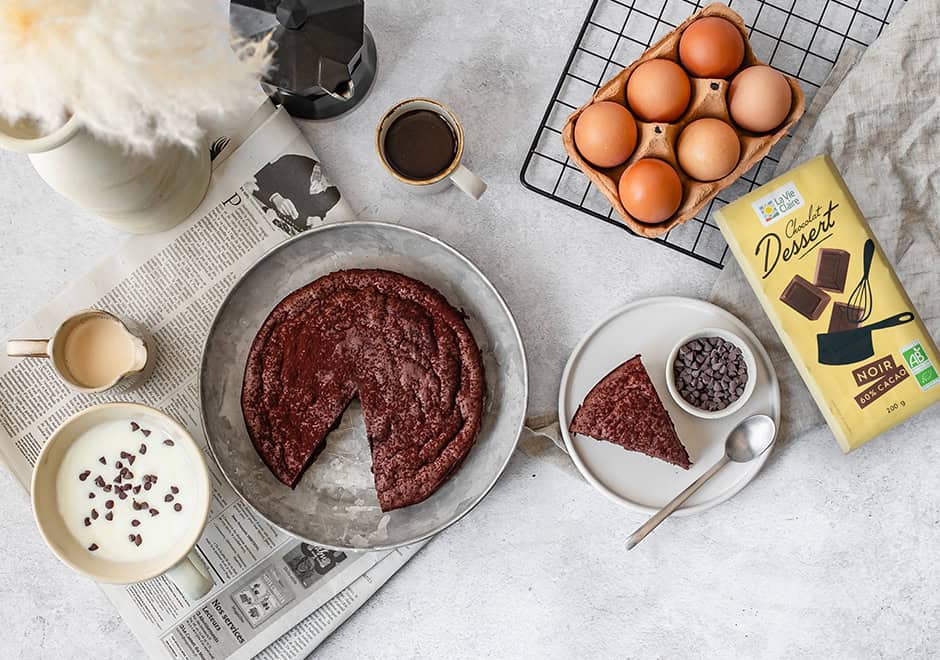 Gâteau au chocolat sans beurre