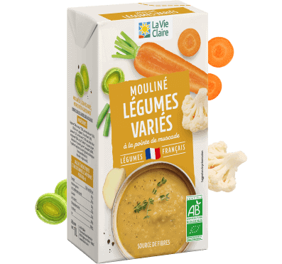 Mouliné de légumes variés