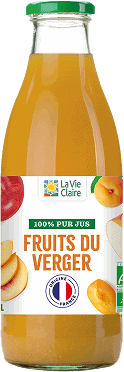 Pur jus de fruits du verger France