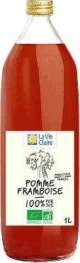 Pur jus pomme framboise