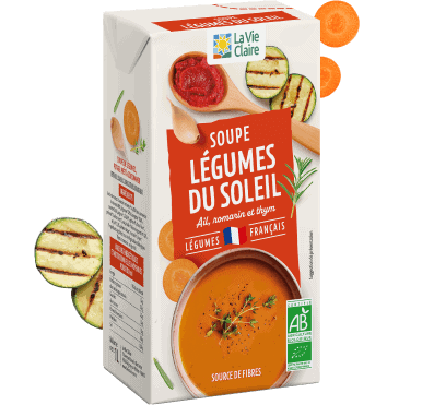 Soupe de légumes du soleil