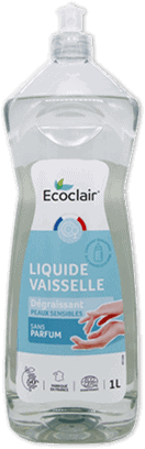 Liquide vaisselle peaux sensibles