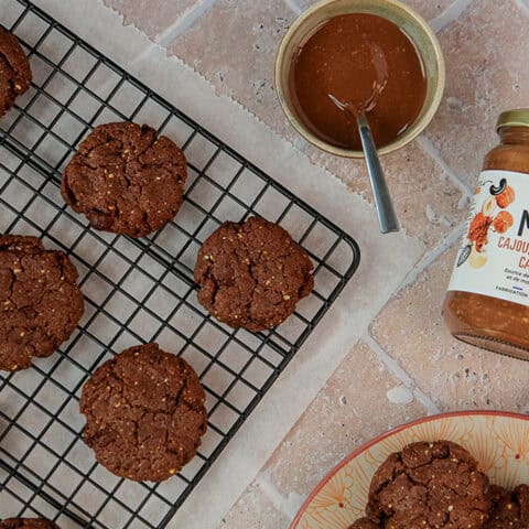 Cookie à la purée mix cajou noisette cacao