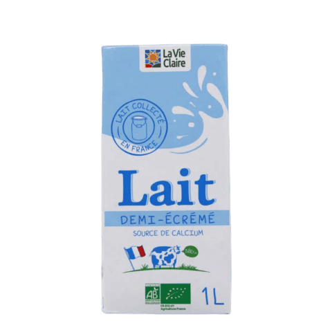 Lait écrémé bio