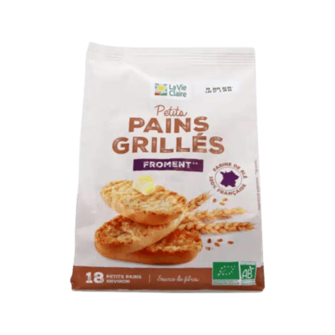 Petits Pains Grillés au froment